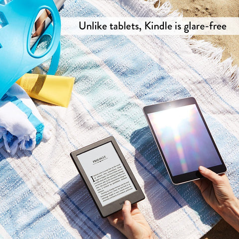 All-New Kindle E-reader - Black, 6" Glare-Free Touchscreen Display, Wi-Fi
